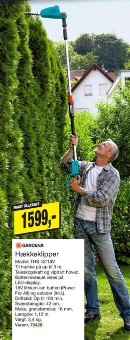 Harald Nyborg Hækkeklipper tilbud