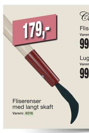 Harald Nyborg Fliserenser med langt skaft tilbud