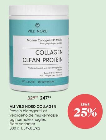 Matas Alt vild nord collagen tilbud