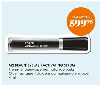 Matas M2 beauté eyelash activating serum tilbud