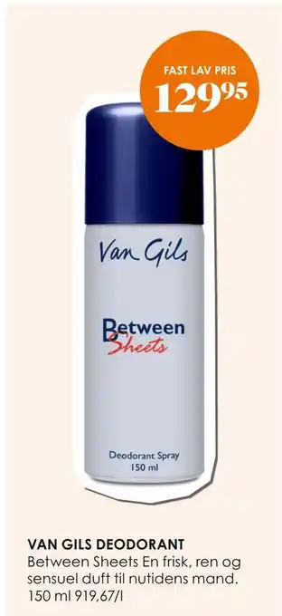 Matas Van gils deodorant tilbud