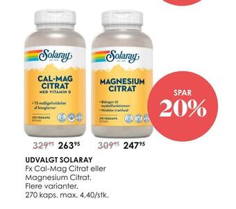 Matas Udvalgt solaray tilbud