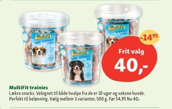 Maxi Zoo Multifit trainies tilbud