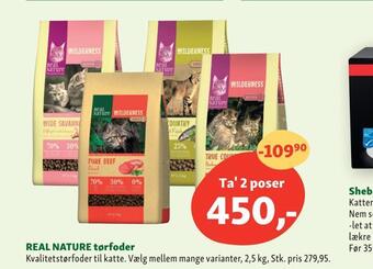 Maxi Zoo Real nature tørfoder tilbud