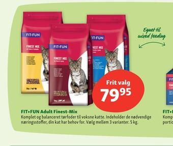 Maxi Zoo Fit+fun adult finest-mix tilbud
