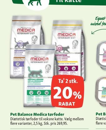 Maxi Zoo Pet balance medica tørfoder tilbud