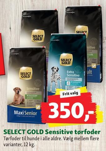 Maxi Zoo Select gold sensitive tørfoder tilbud