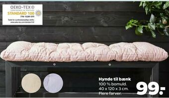 Netto Hynde til bænk tilbud