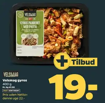 Velsmag gyros