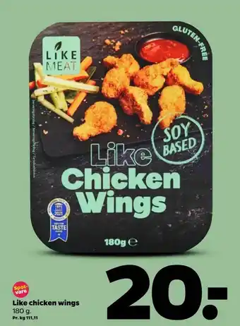 Netto Like chicken wings tilbud