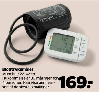 Netto Blodtryksmåler tilbud
