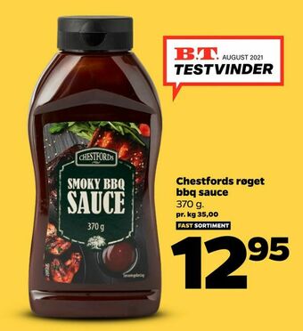 Netto Chestfords røget bbq sauce tilbud