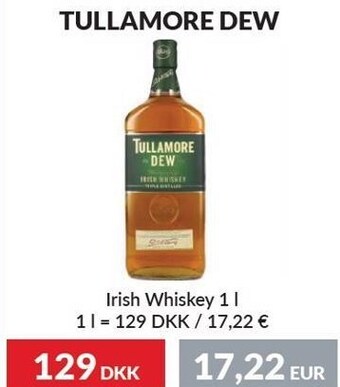 Nielsen's Discount Tullamore dew tilbud