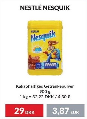 Nielsen's Discount Nestlé nesquik tilbud