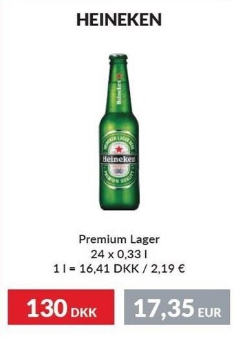 Nielsen's Discount Heineken tilbud