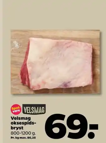 Netto Velsmag oksespids bryst tilbud