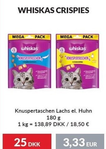 Nielsen's Discount Whiskas crispies tilbud