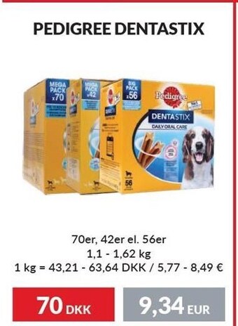 Nielsen's Discount Pedigree dentastix tilbud