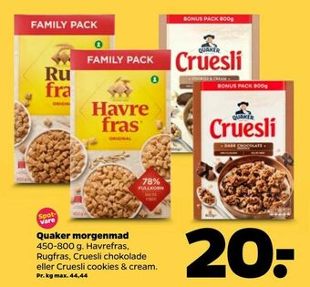 Quaker morgenmad