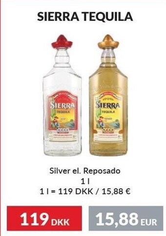 Nielsen's Discount Sierra tequila tilbud
