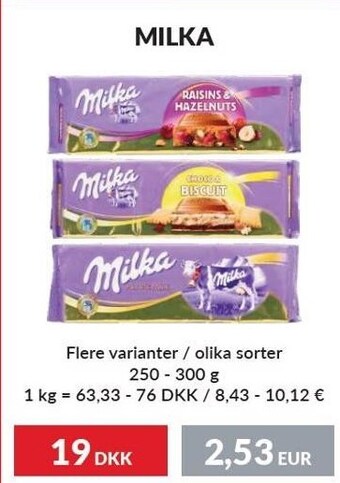 Nielsen's Discount Milka tilbud