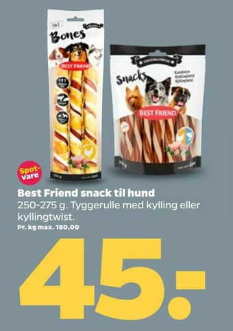 Best Friend snack til hund