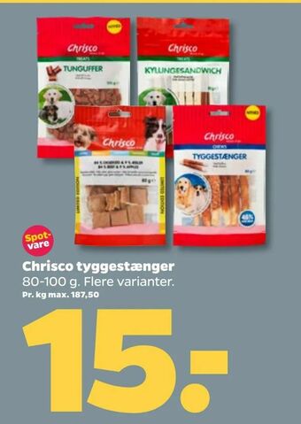 Chrisco tyggestænger