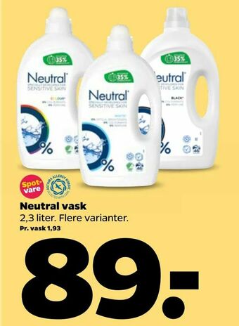 Netto Neutral vask tilbud