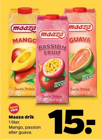 Netto Maaza drik tilbud