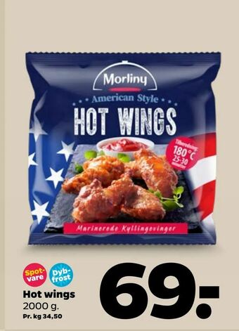Netto Hot wings tilbud