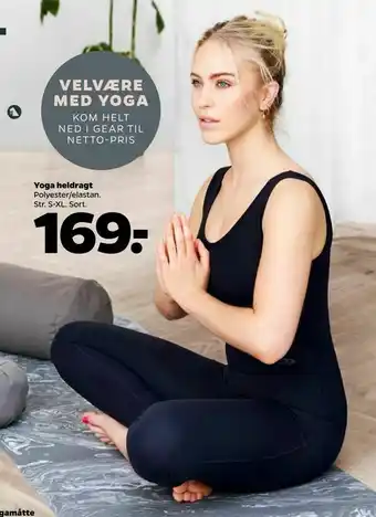 Netto Yoga heldragt tilbud