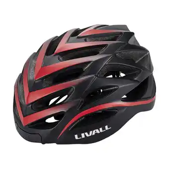 Power Livall bh62 smart hjelm unisize sort/rød tilbud