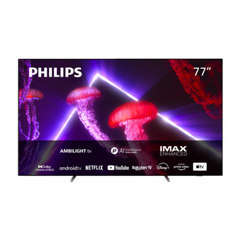 Power Philips 77 4k uhd oled android tv 77oled807 tilbud