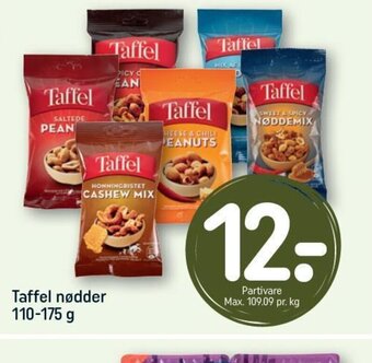 REMA 1000 Taffel nødder 110-175 g tilbud