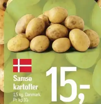 Føtex Samsø kartofler 1,5 kg tilbud