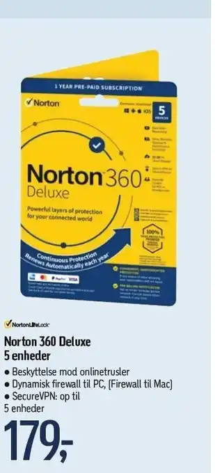 Føtex Norton 360 deluxe tilbud