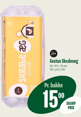 Min Købmand Gestus æg tilbud