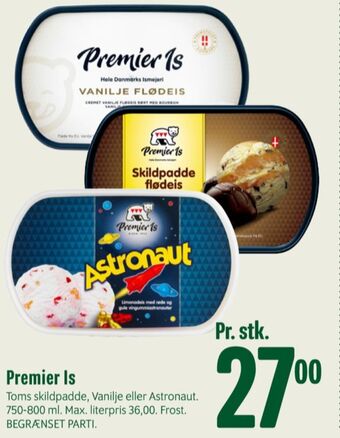 Min Købmand Toms skildpadde is tilbud