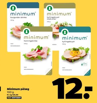 Netto Minimum honningskinke tilbud