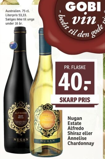 SPAR Ukendt australsk hvidvin tilbud