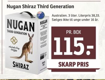 SPAR Ukendt australsk rødvin tilbud