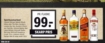 SPAR Black rum rom tilbud