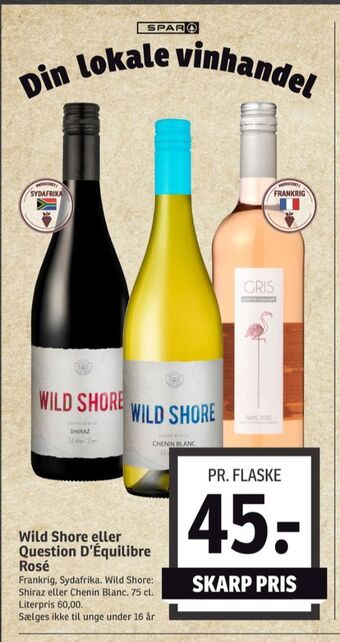 SPAR Ukendt fransk rosévin tilbud