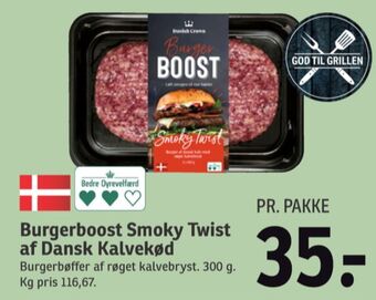 Burger boost hakkebøffer