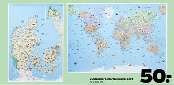 Netto Ukendt verdenskort tilbud