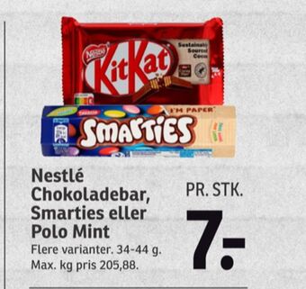 SPAR Kitkat chokoladebar tilbud