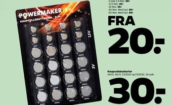 Netto Ukendt batterier tilbud