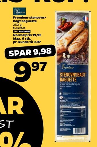 Netto Premieur baguettes tilbud