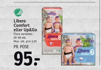 SPAR Comfort bleer str 6 13-20 kg tilbud