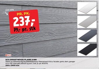 jem & fix SCG SMARTWOOD PLANK 8 MM tilbud